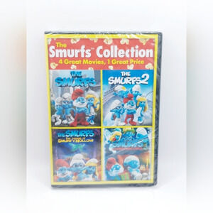 Smurfs‎ 4 in 1 DVD New